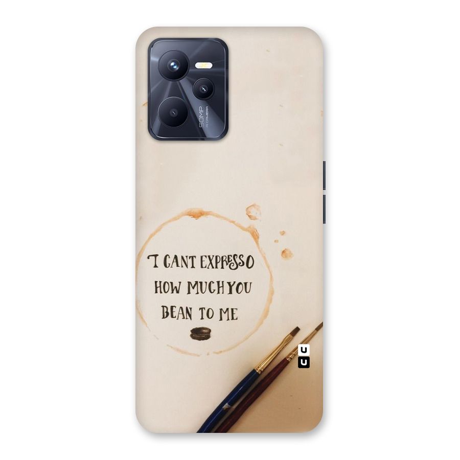 Espresso Bean Back Case for Realme C35