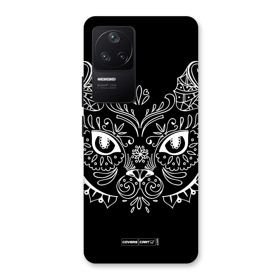 Ethnic Cat Design Back Case for Poco F4 5G