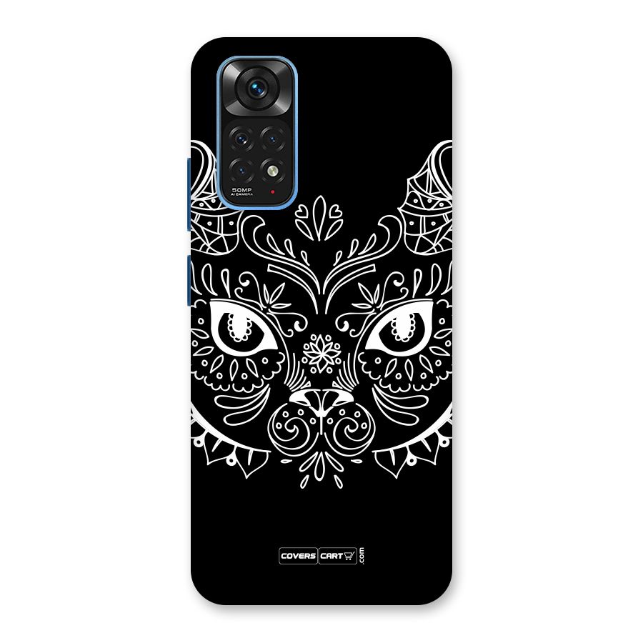 Ethnic Cat Design Back Case for Redmi Note 11S
