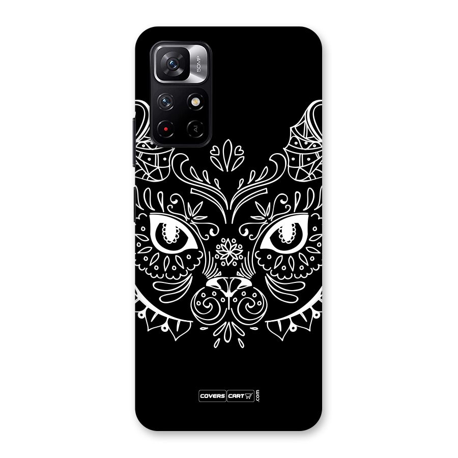 Ethnic Cat Design Back Case for Redmi Note 11T 5G