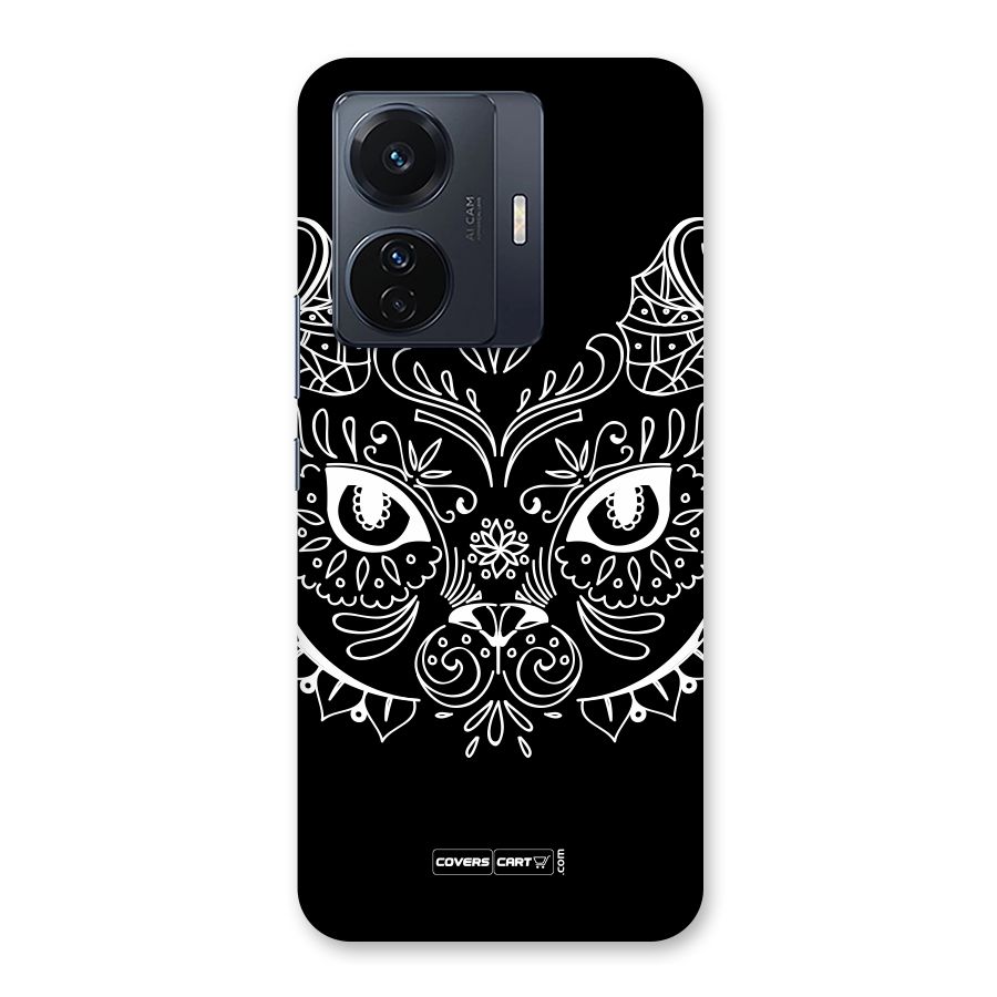 Ethnic Cat Design Back Case for Vivo T1 Pro