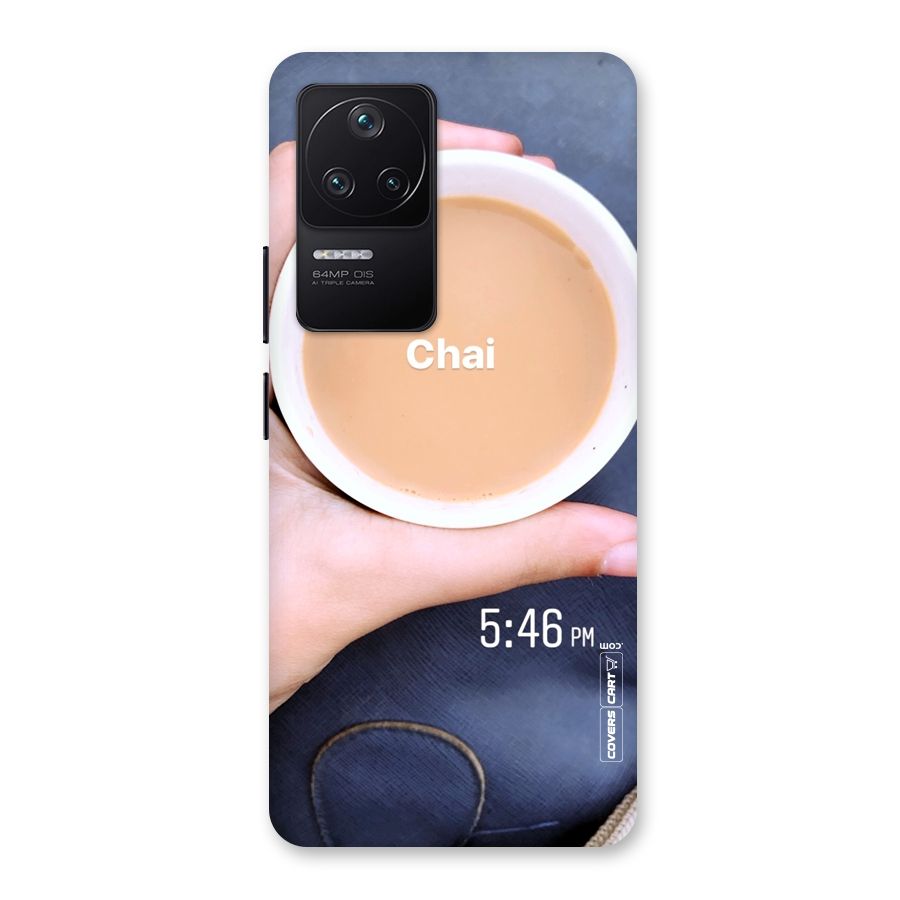 Evening Tea Back Case for Poco F4 5G