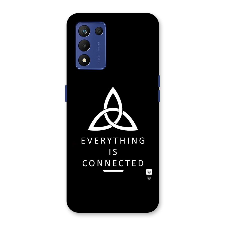 Everything is Connected Typography Back Case for Realme 9 5G Speed