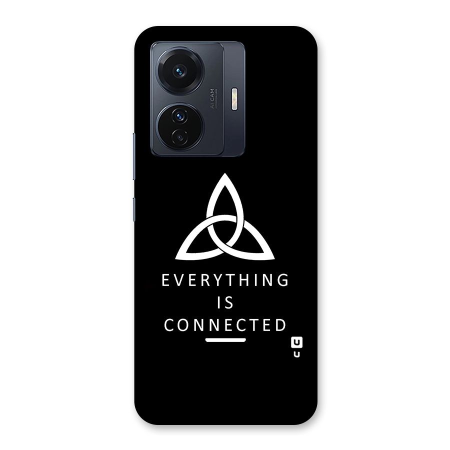 Everything is Connected Typography Back Case for Vivo T1 Pro