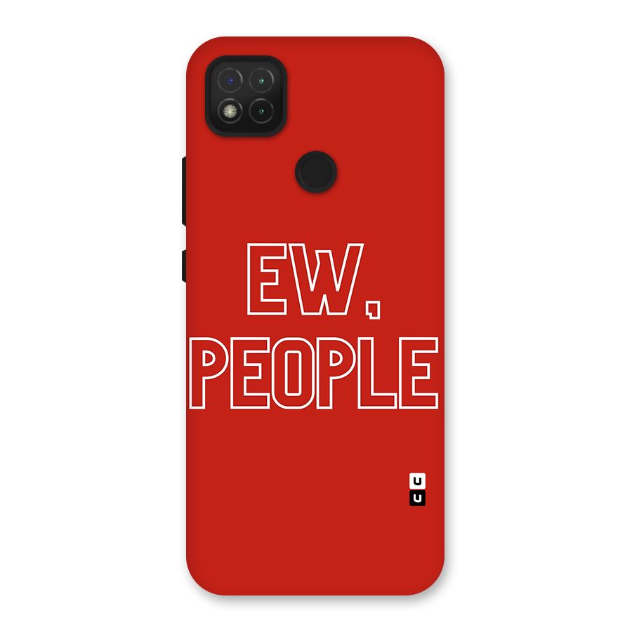 Ew People Back Case for Redmi 9 Activ