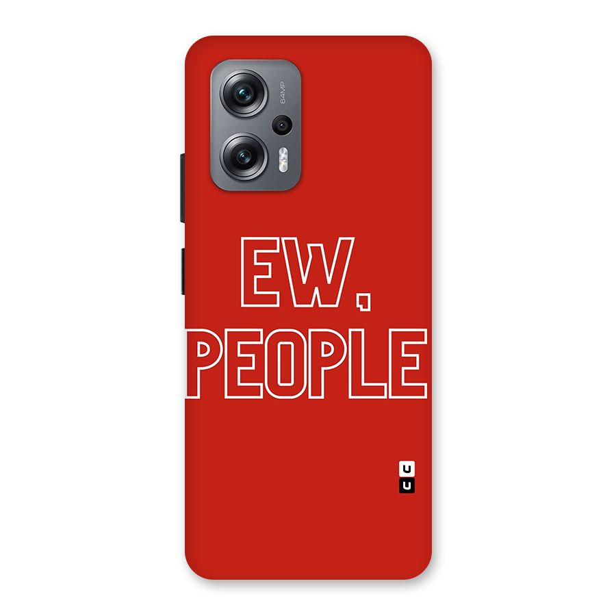 Ew People Back Case for Redmi K50i