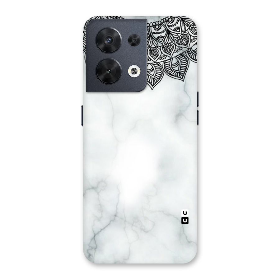 Exotic Marble Pattern Back Case for Oppo Reno8 5G