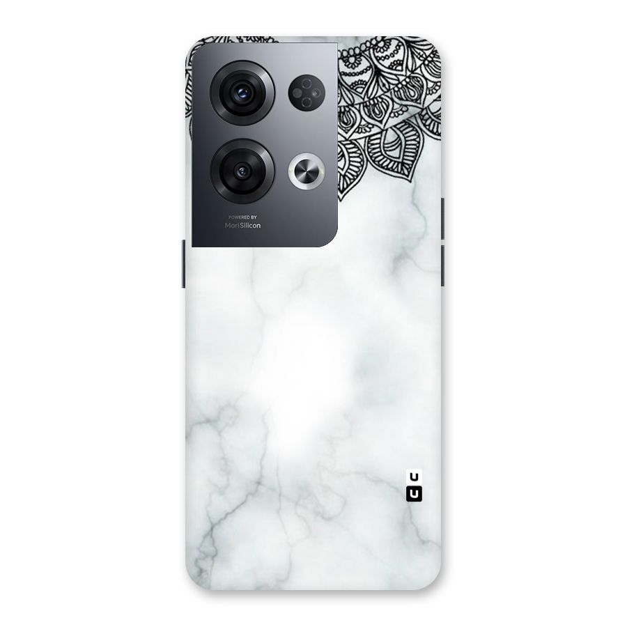 Exotic Marble Pattern Back Case for Oppo Reno8 Pro 5G