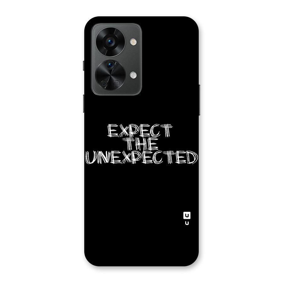 Expect The Unexpected Back Case for OnePlus Nord 2T