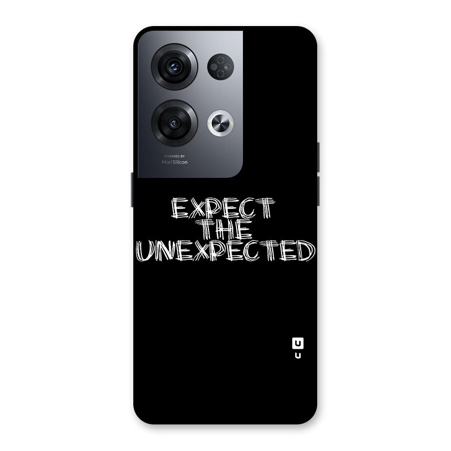 Expect The Unexpected Back Case for Oppo Reno8 Pro 5G