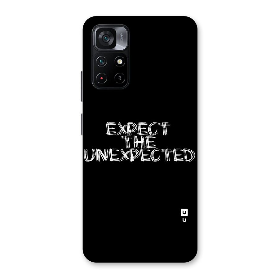 Expect The Unexpected Back Case for Poco M4 Pro 5G