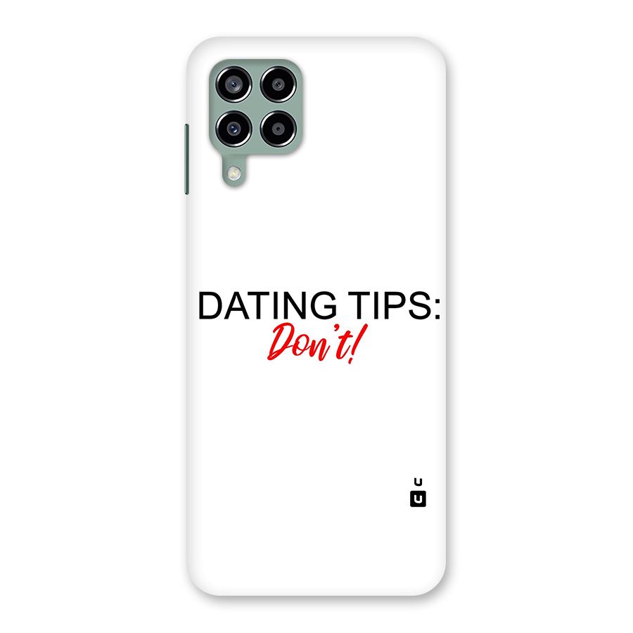Expert Dating Tip Back Case for Galaxy M33