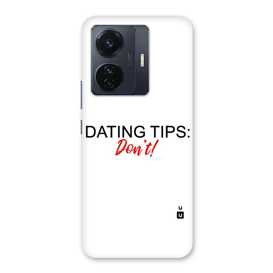 Expert Dating Tip Back Case for Vivo T1 Pro