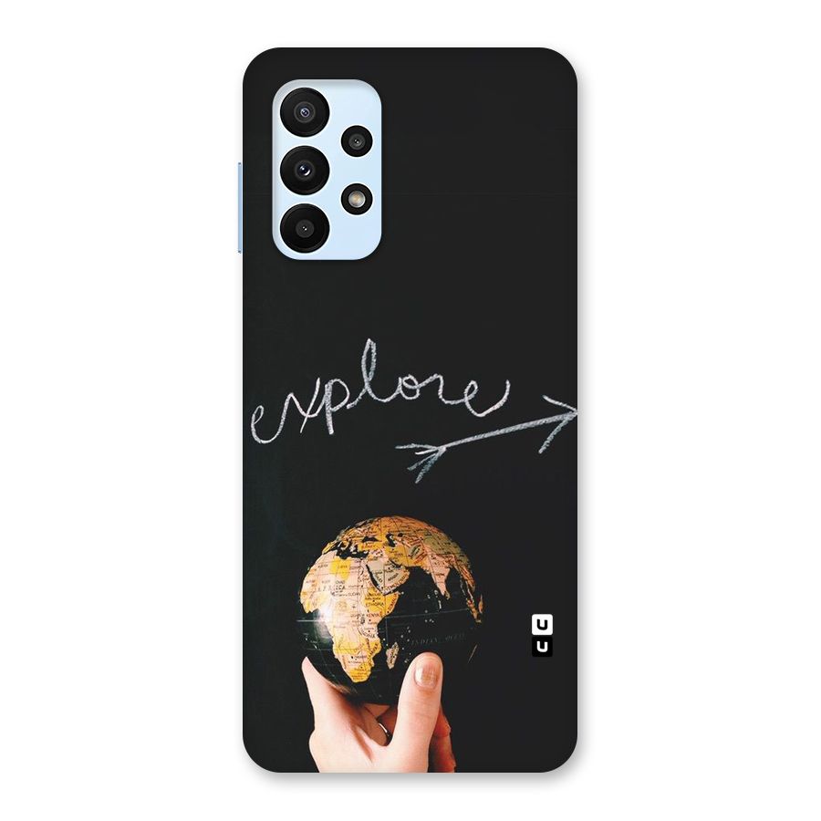 Explore World Back Case for Galaxy A23