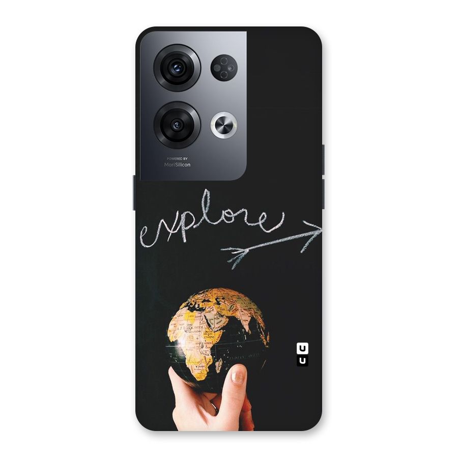 Explore World Back Case for Oppo Reno8 Pro 5G