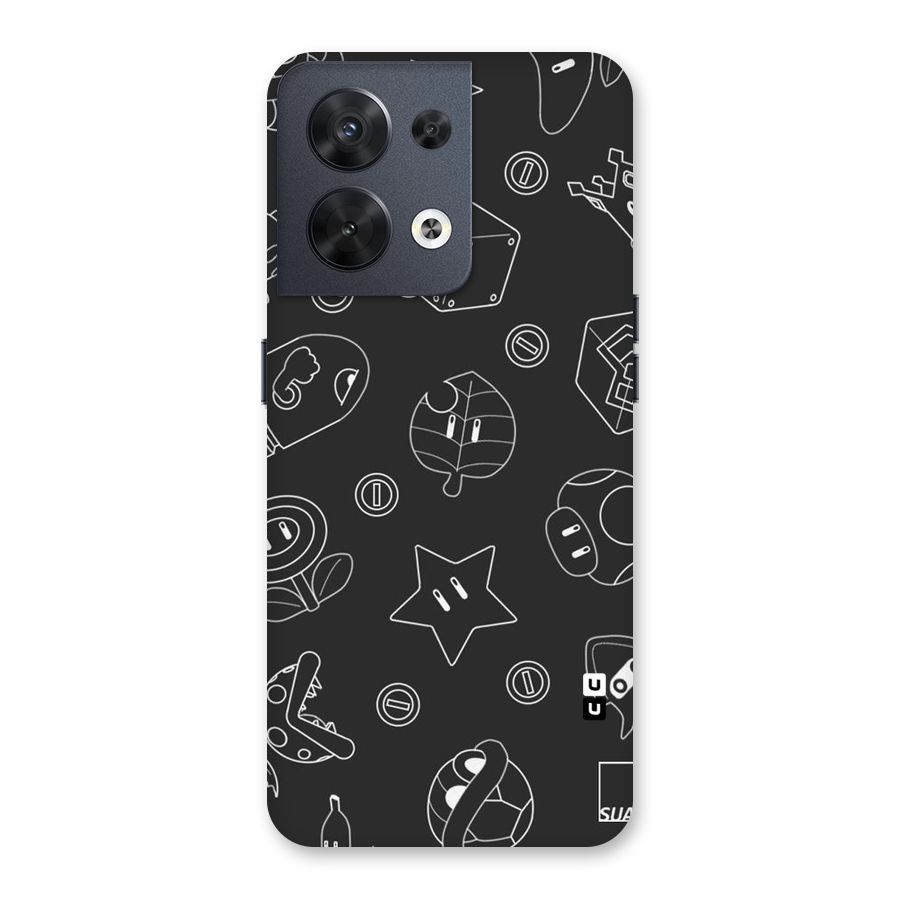 Face Mishchief Back Case for Oppo Reno8 5G