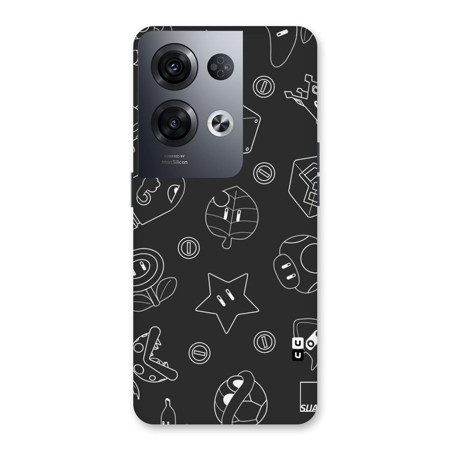 Face Mishchief Back Case for Oppo Reno8 Pro 5G