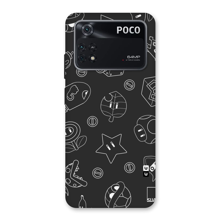 Face Mishchief Back Case for Poco M4 Pro 4G