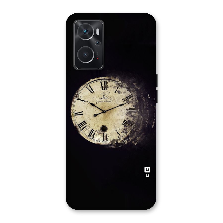 Fading Clock Back Case for Oppo K10 4G