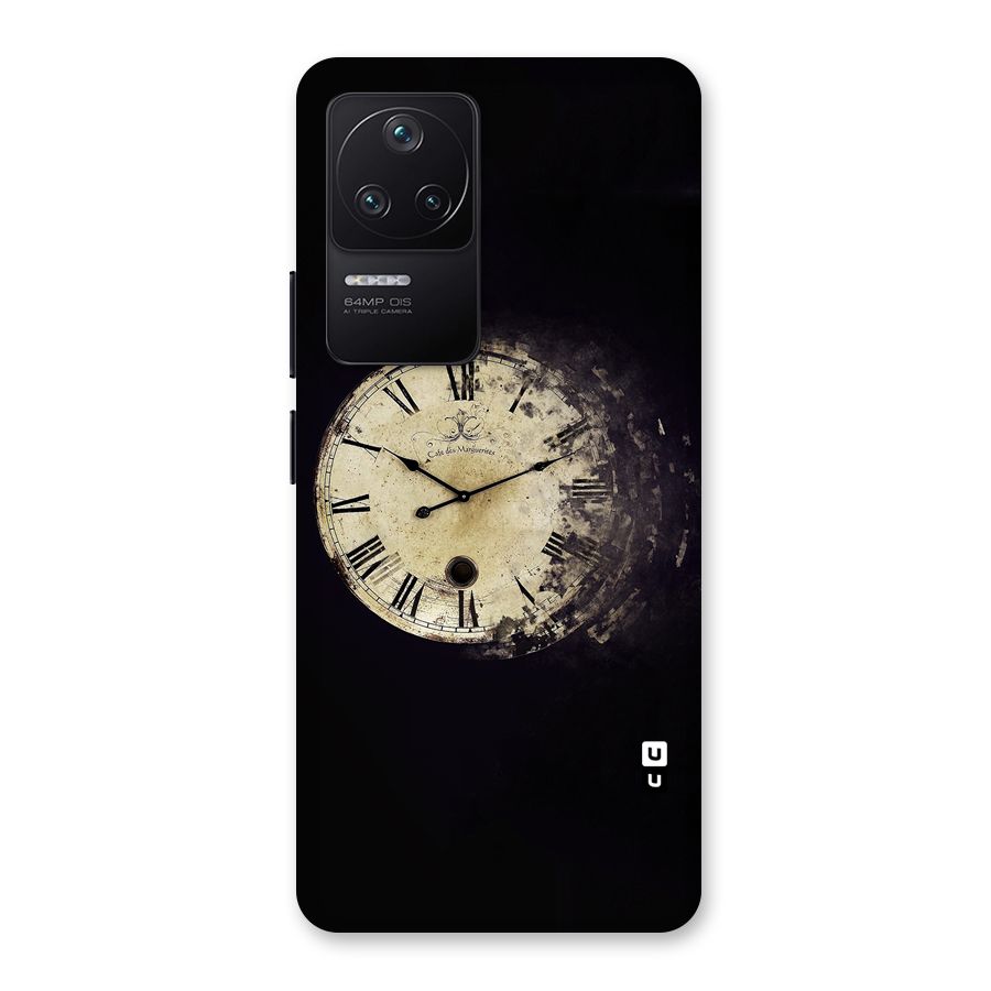 Fading Clock Back Case for Poco F4 5G