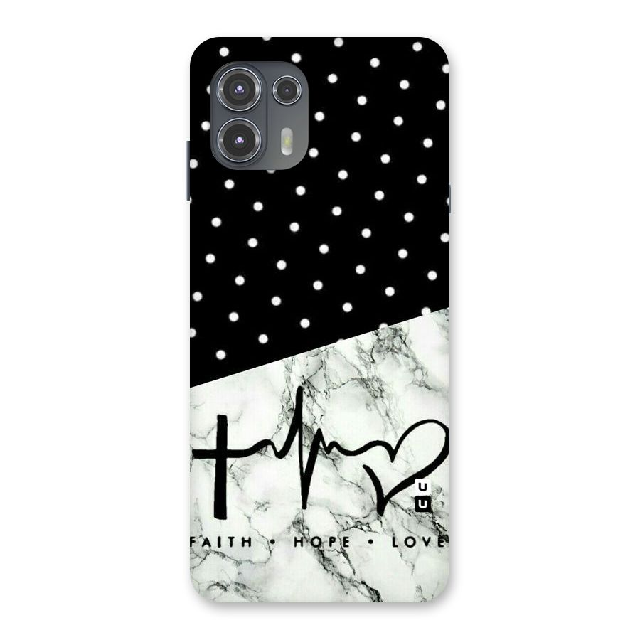 Faith Love Back Case for Motorola Edge 20 Fusion