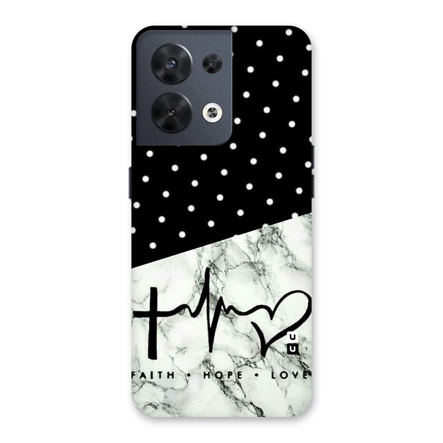 Faith Love Back Case for Oppo Reno8 5G