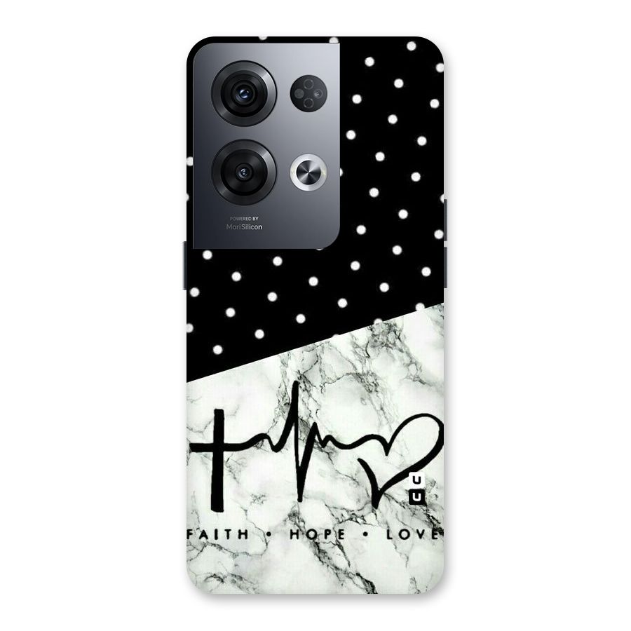 Faith Love Back Case for Oppo Reno8 Pro 5G