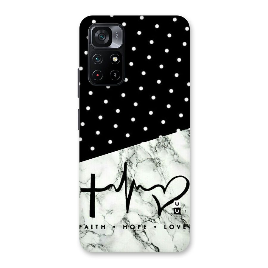 Faith Love Back Case for Poco M4 Pro 5G