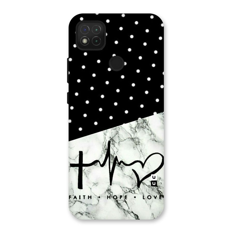 Faith Love Back Case for Redmi 9 Activ