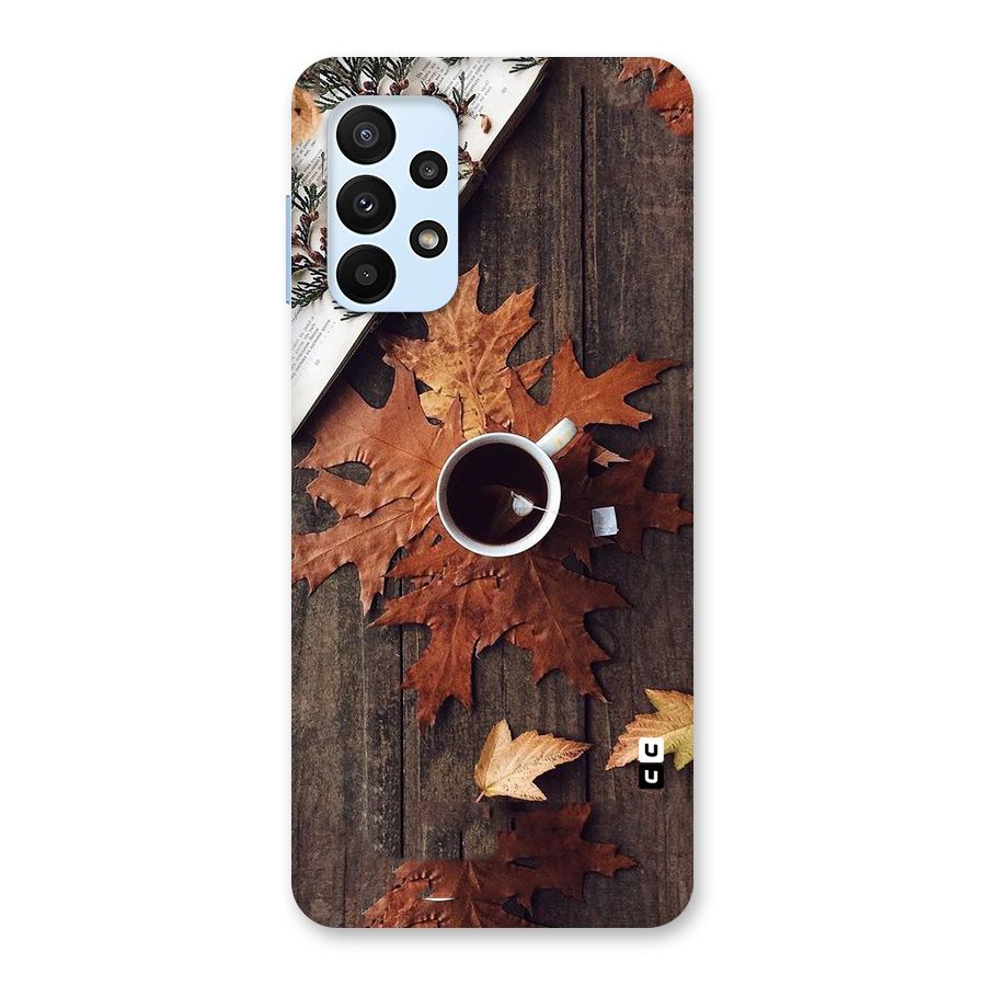 Fall Leaf Coffee Back Case for Galaxy A23