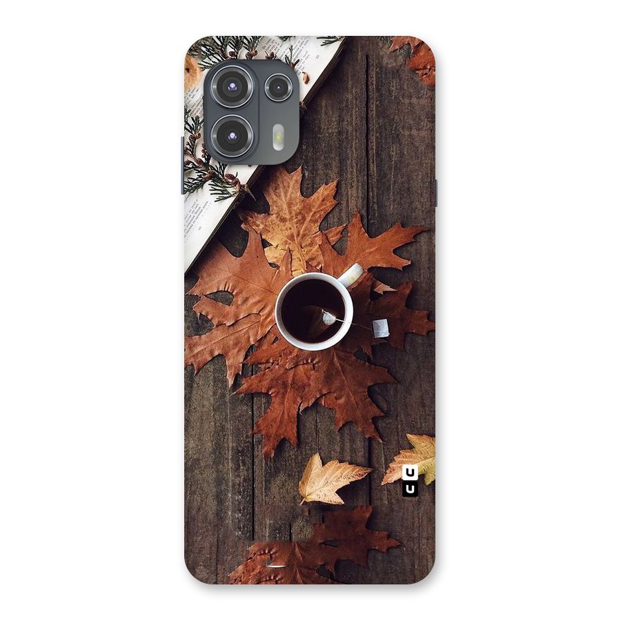 Fall Leaf Coffee Back Case for Motorola Edge 20 Fusion
