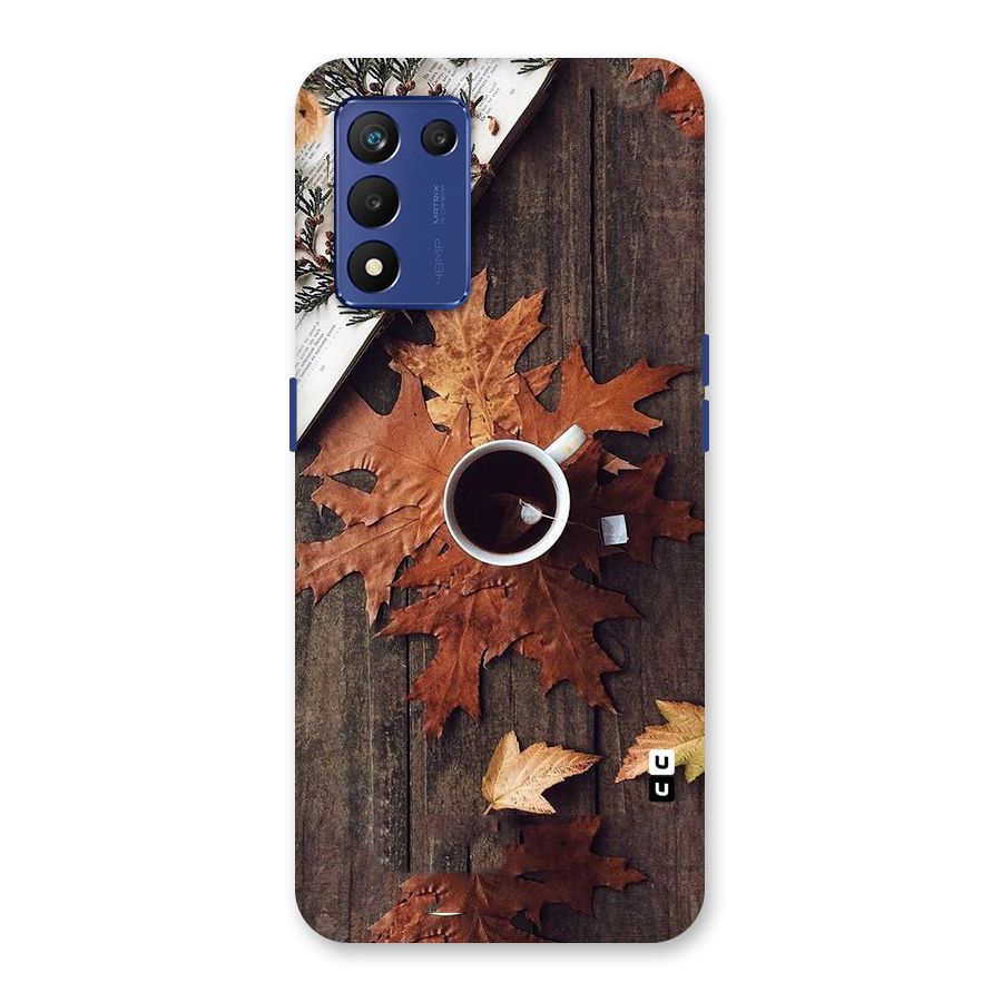 Fall Leaf Coffee Back Case for Realme 9 5G Speed