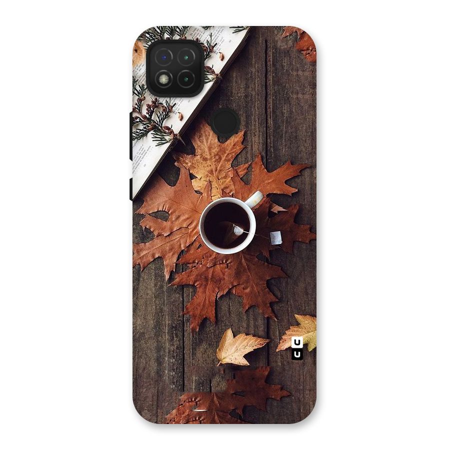 Fall Leaf Coffee Back Case for Redmi 9 Activ