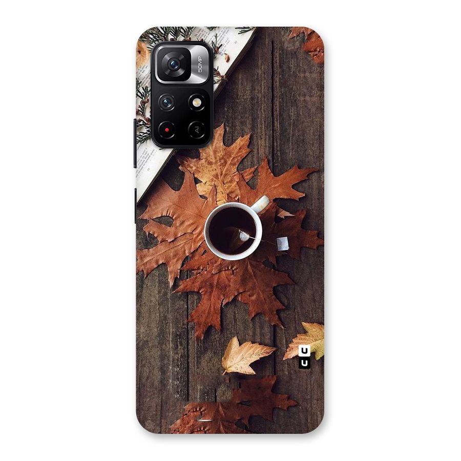 Fall Leaf Coffee Back Case for Redmi Note 11T 5G