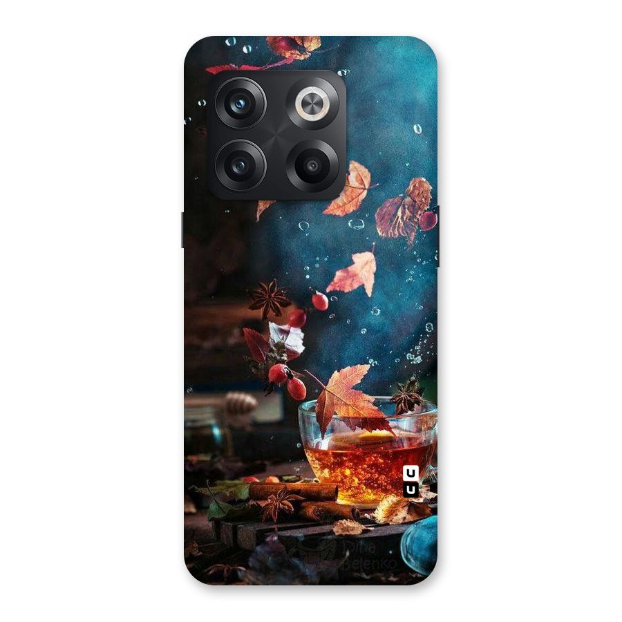 Falling Leaves Tea Back Case for OnePlus 10T