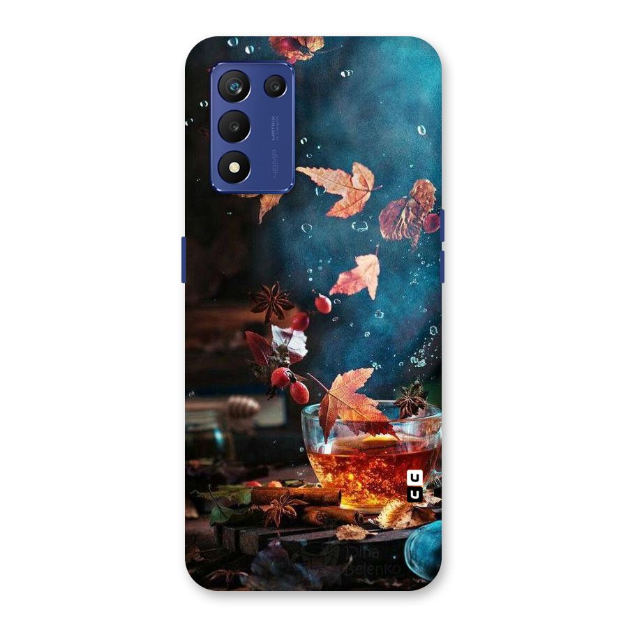 Falling Leaves Tea Back Case for Realme 9 5G Speed