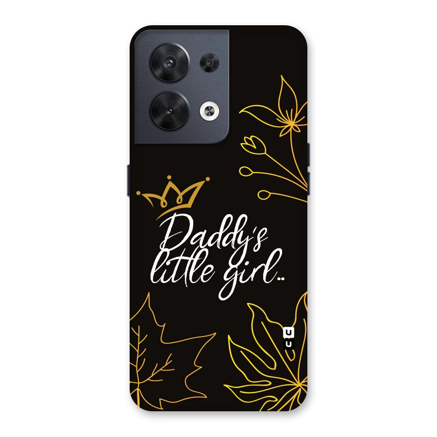 Favorite Little Girl Back Case for Oppo Reno8 5G