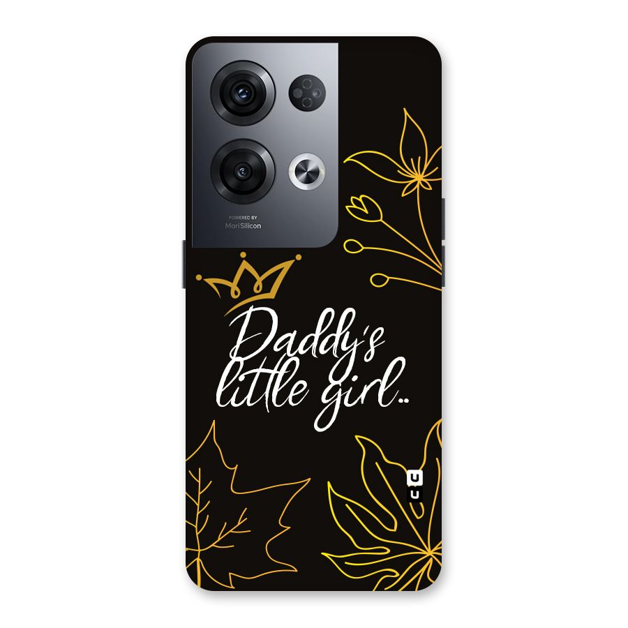 Favorite Little Girl Back Case for Oppo Reno8 Pro 5G
