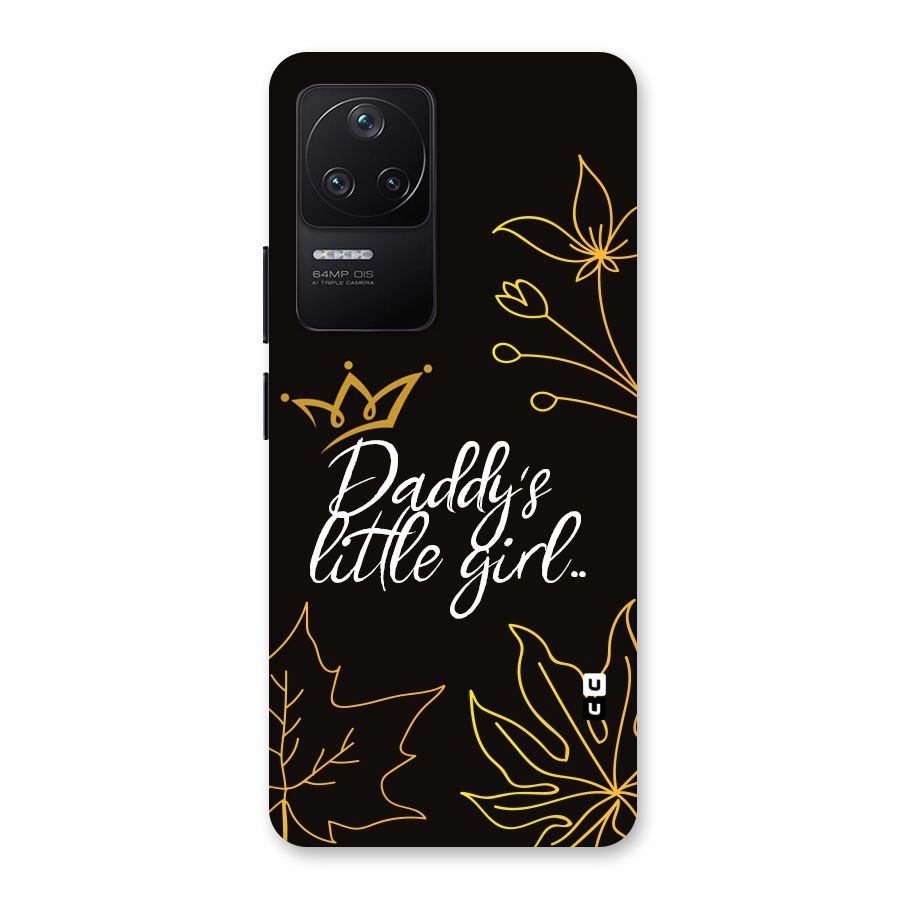 Favorite Little Girl Back Case for Poco F4 5G