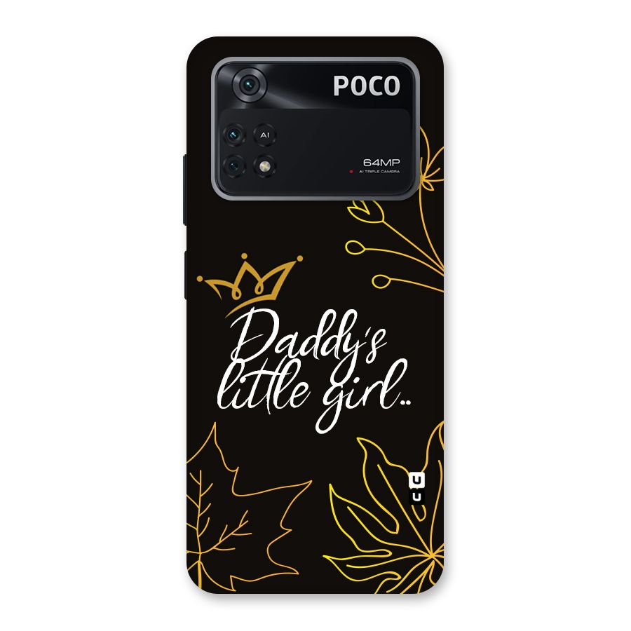 Favorite Little Girl Back Case for Poco M4 Pro 4G