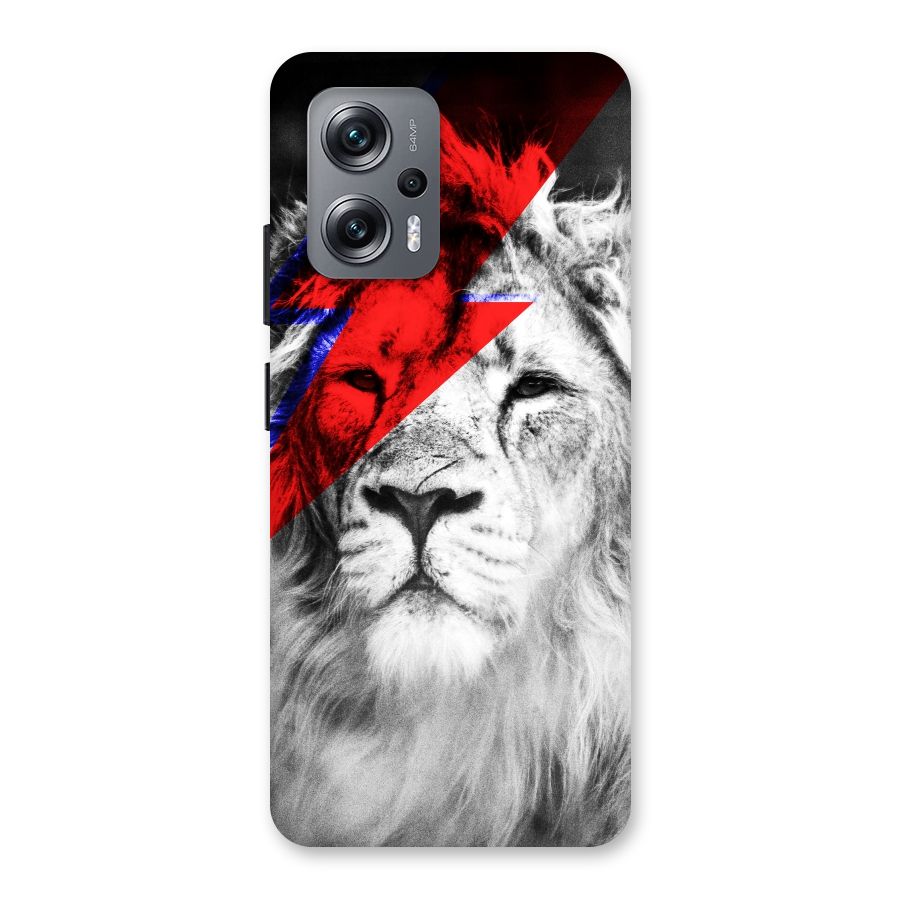 Fearless Lion Back Case for Redmi K50i