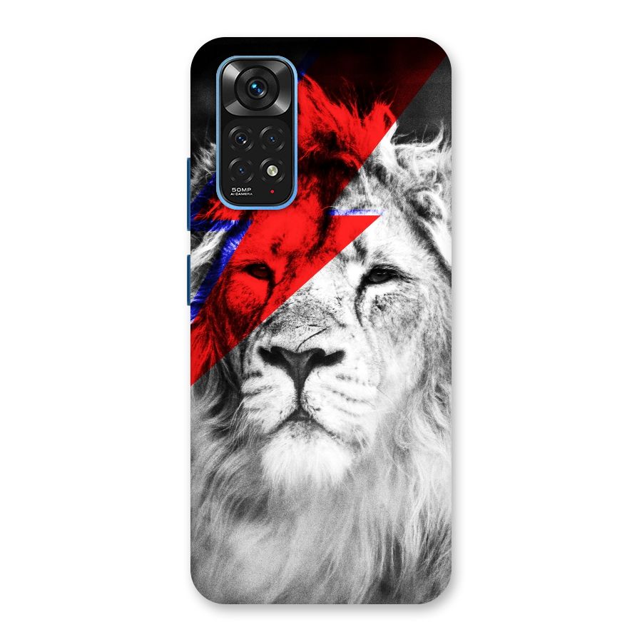 Fearless Lion Back Case for Redmi Note 11S
