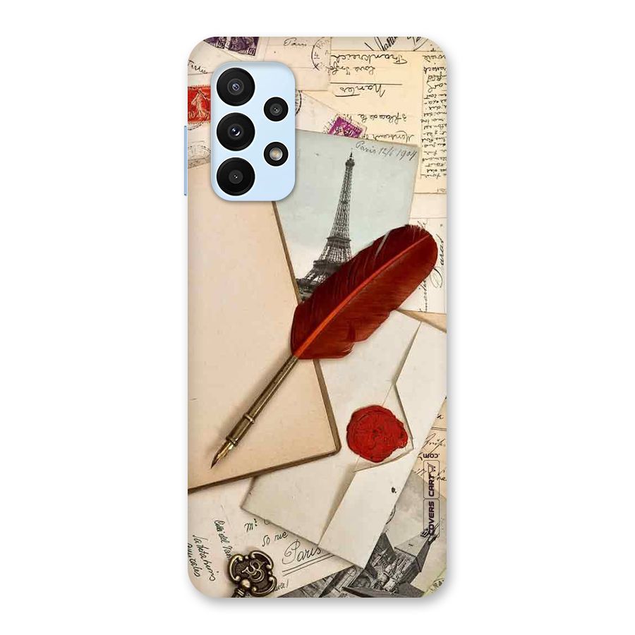 Feather Beauty Back Case for Galaxy A23