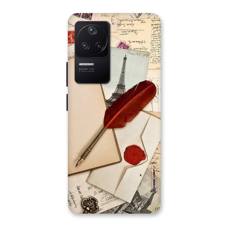 Feather Beauty Back Case for Poco F4 5G