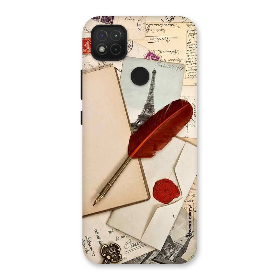 Feather Beauty Back Case for Redmi 9 Activ