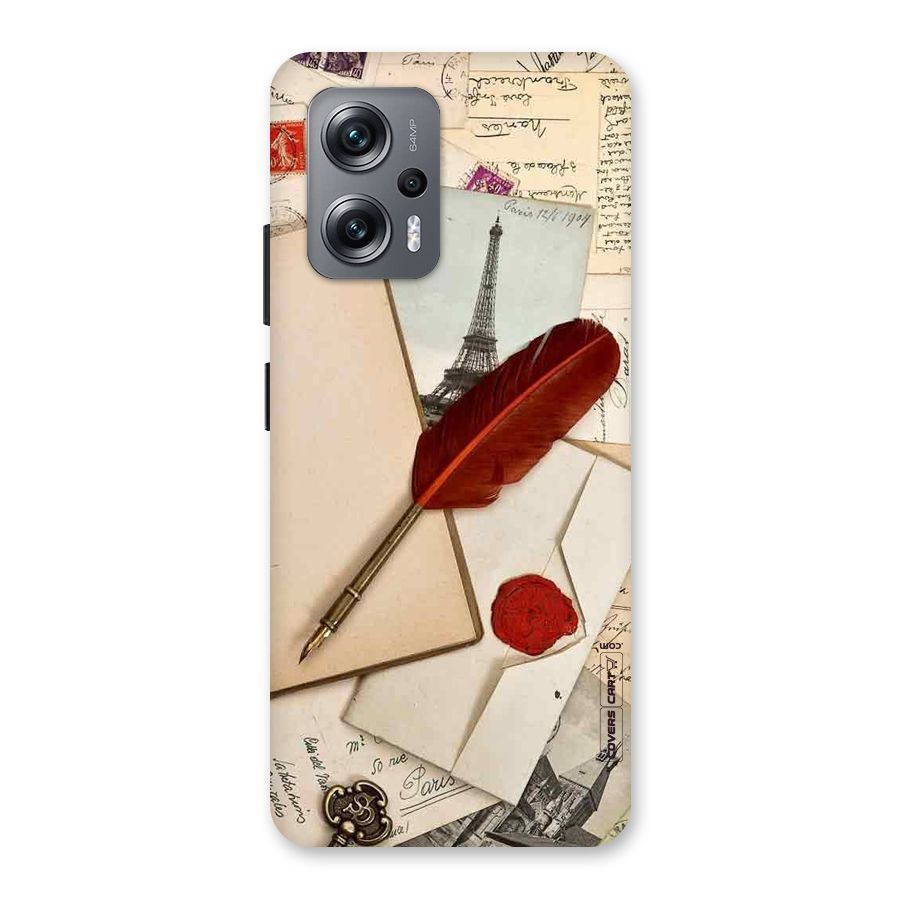 Feather Beauty Back Case for Redmi K50i