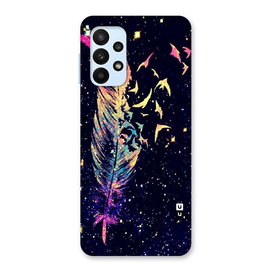 Feather Bird Fly Back Case for Galaxy A23