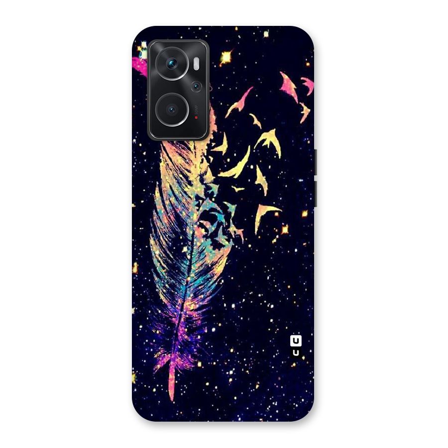 Feather Bird Fly Back Case for Oppo K10 4G