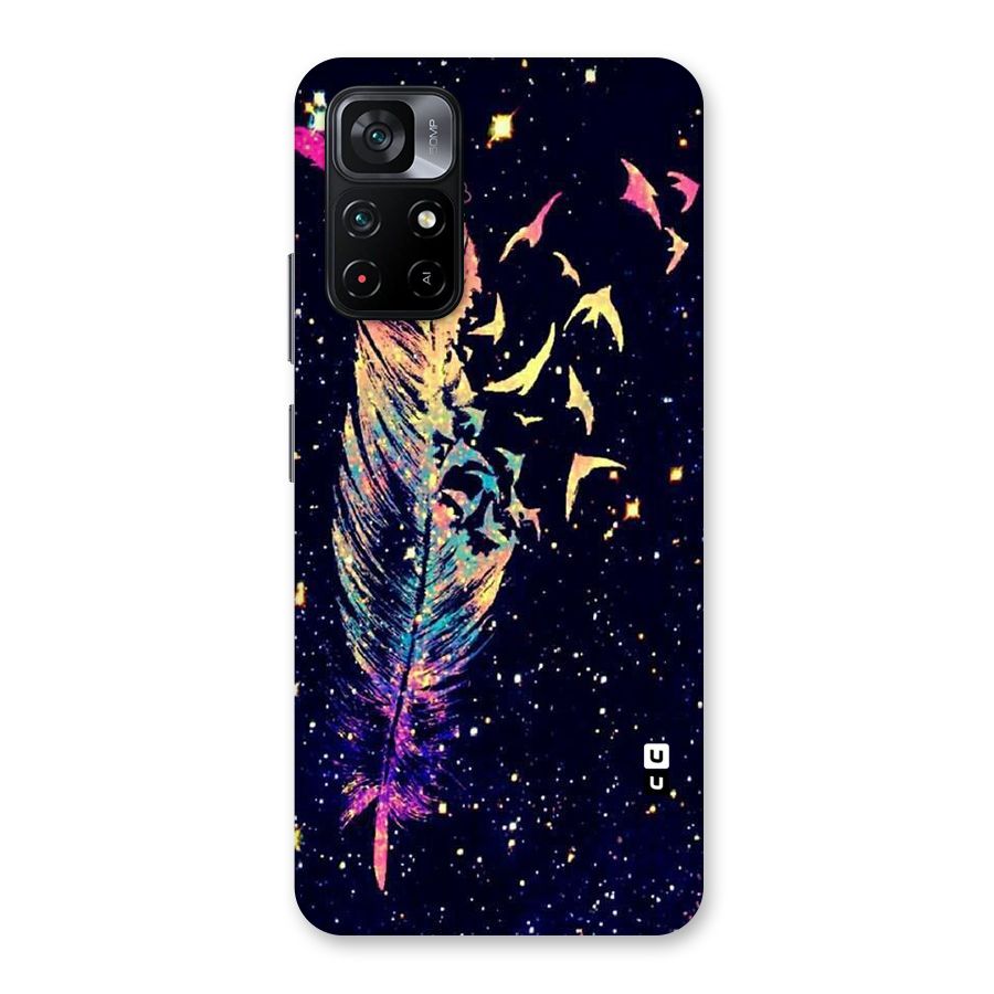 Feather Bird Fly Back Case for Poco M4 Pro 5G