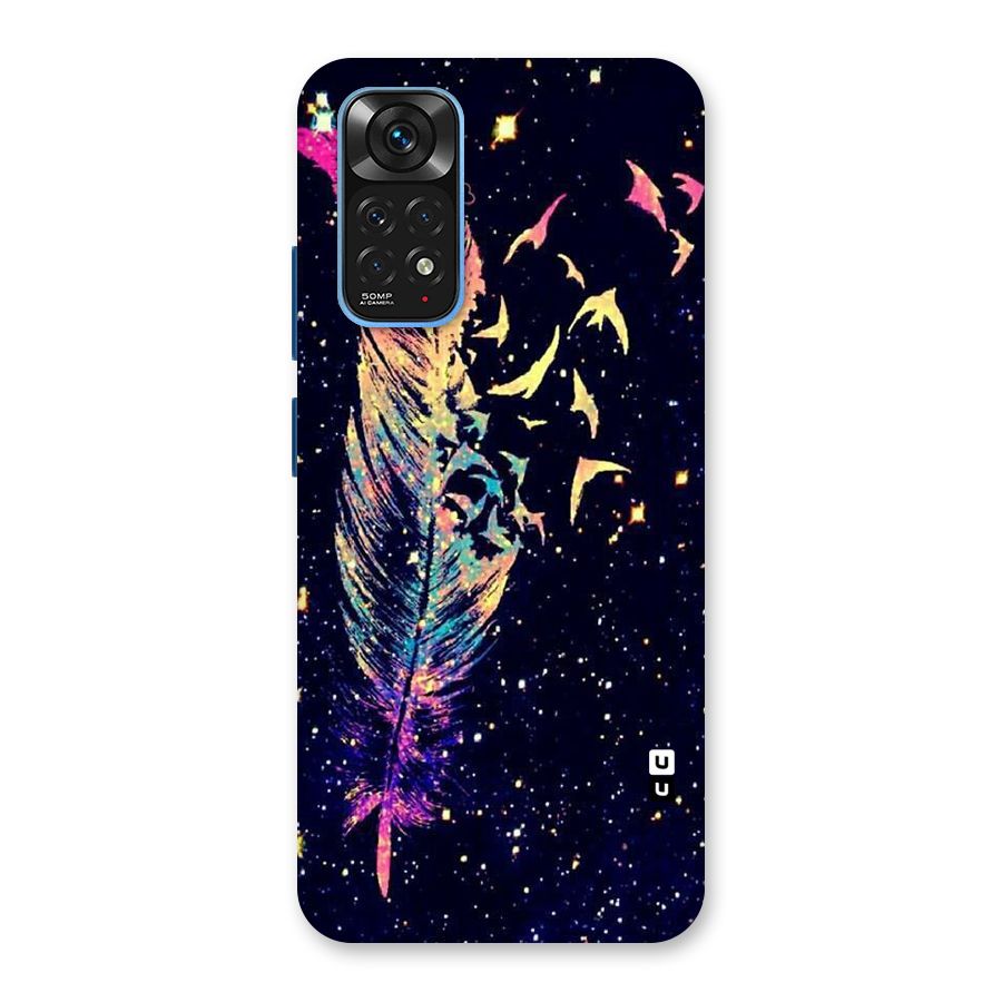 Feather Bird Fly Back Case for Redmi Note 11S